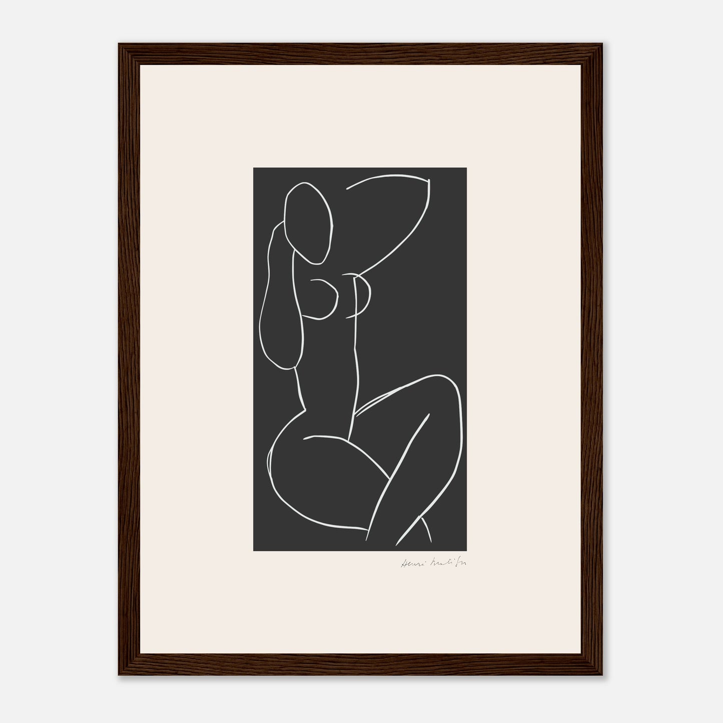 Henri Matisse Nu assis, les jambes croisées, 1995 