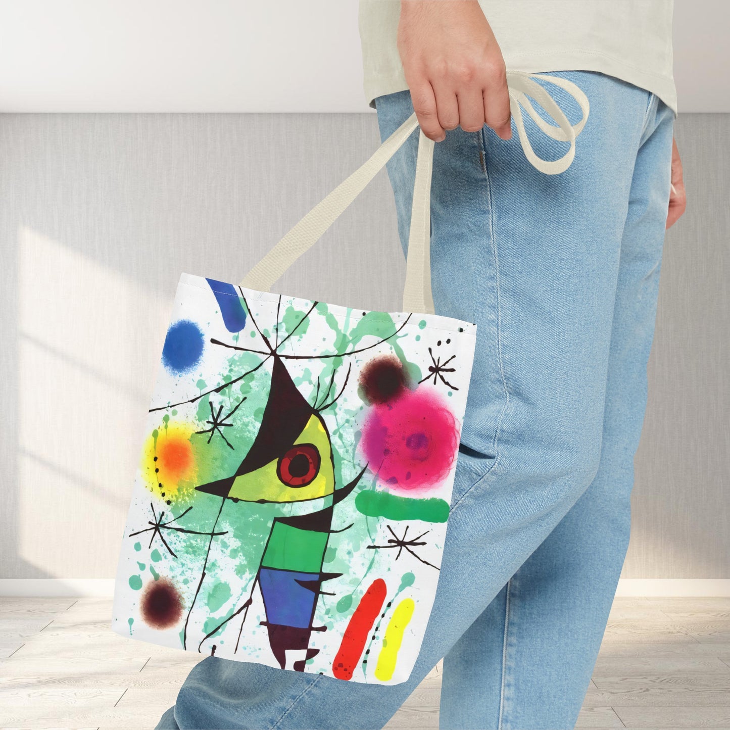 Joan Miró Tote Bag "The Singing Fish"