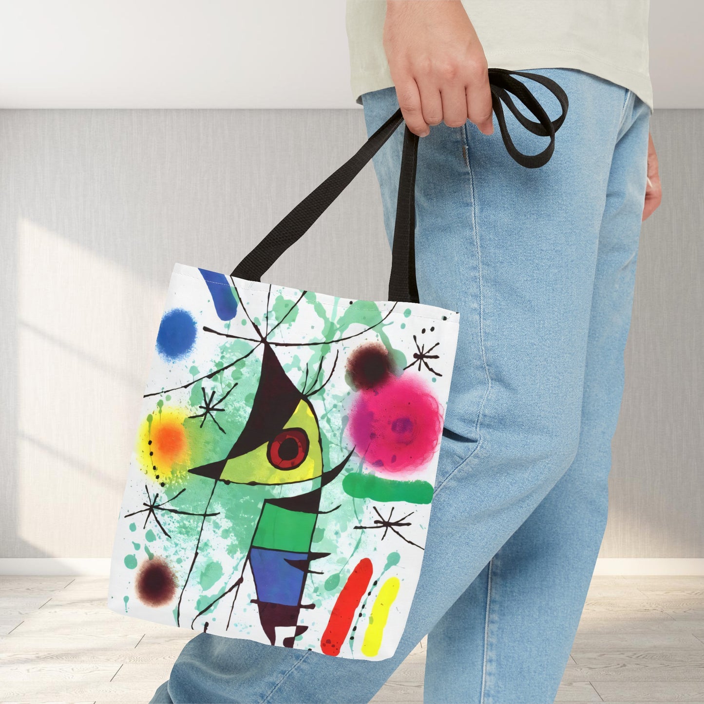 Joan Miró Tote Bag "The Singing Fish"