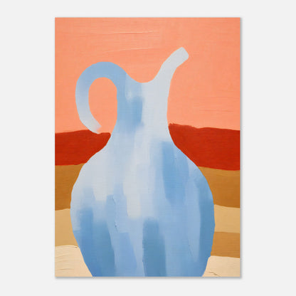 Vase haletant à l'huile II 