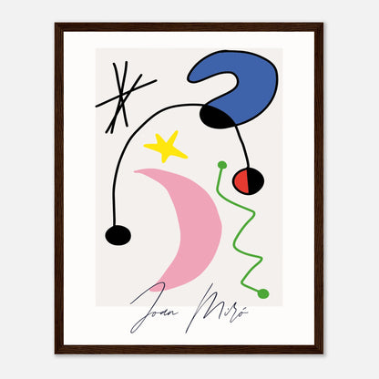 Joan Miró Art Exhibition Minimalist II