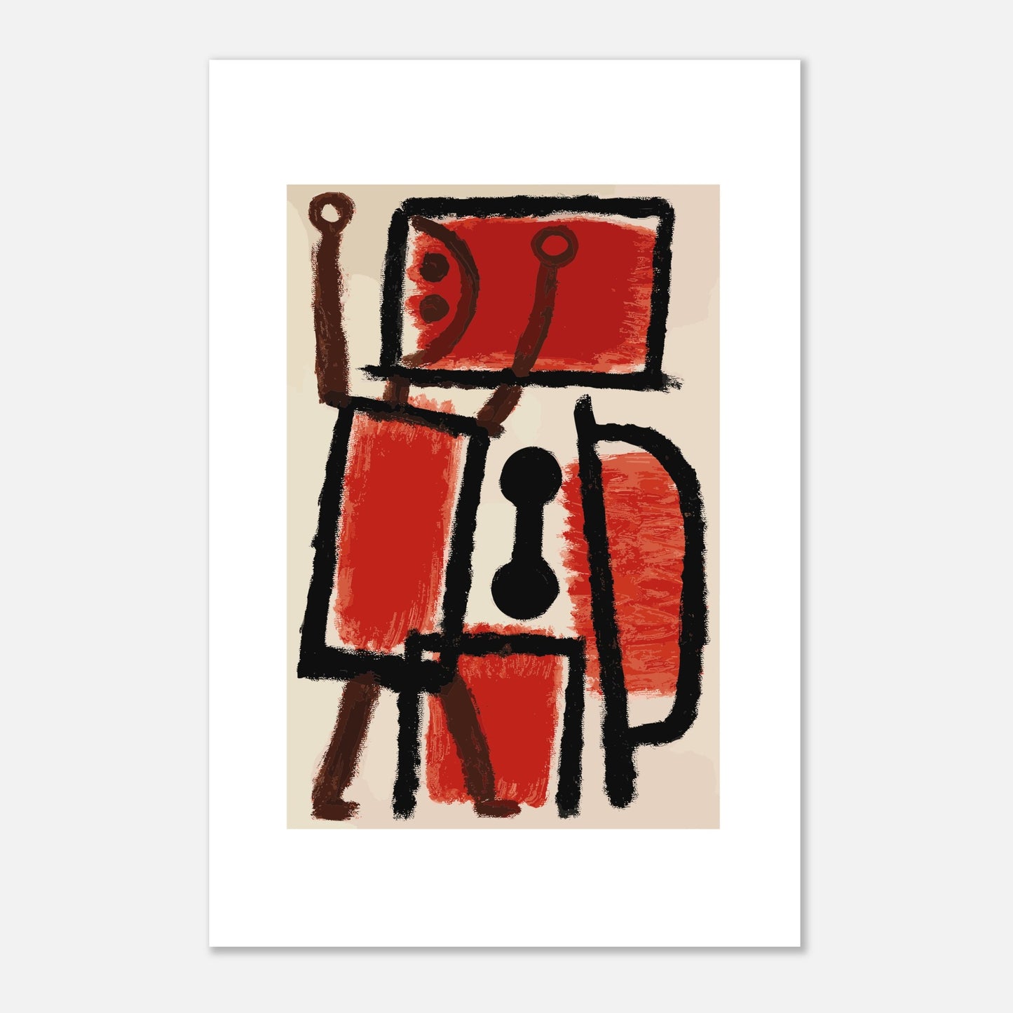 Paul Klee's Locksmith, 1940