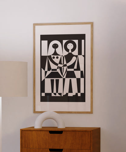 Alexander Girard, Enrichissement de l'environnement en noir et blanc, 1971