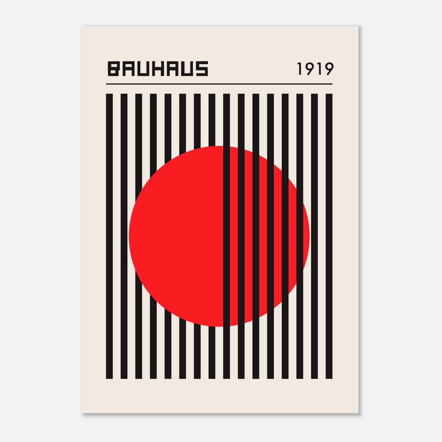 Bauhaus, O pôr do sol, 1919 