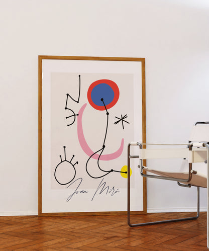 Joan Miró Kunstausstellung Minimalist V