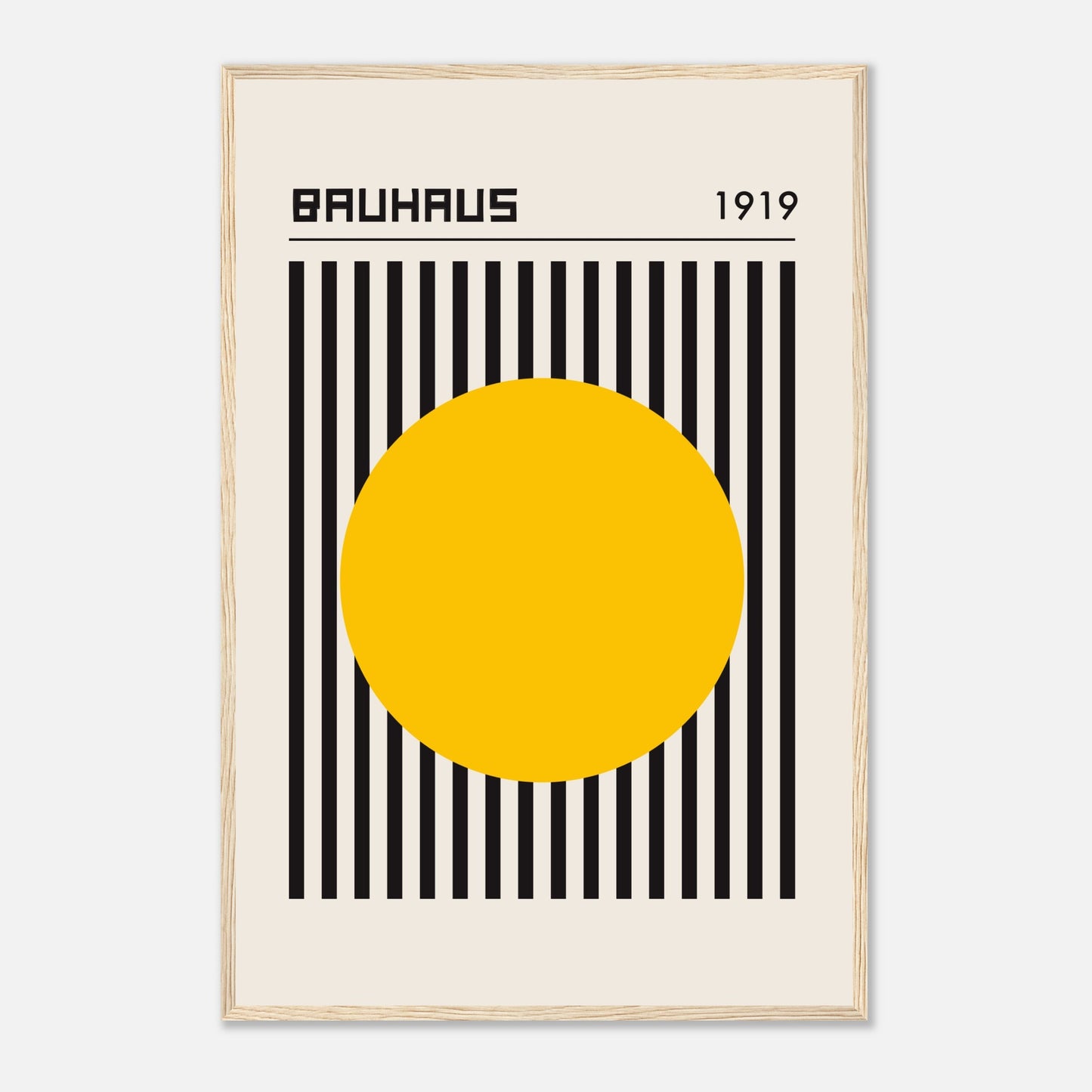 Bauhaus, O nascer do sol, 1919 