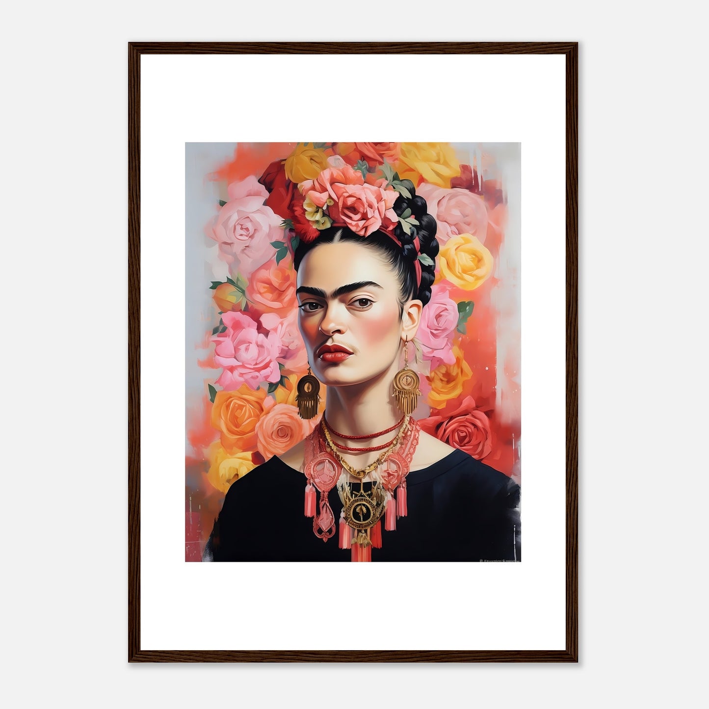 Mystical Reverie: Frida's Aura