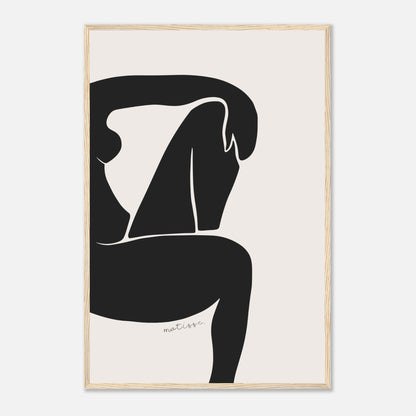 Corpo de mulher Henri Matisse Nu Noir 