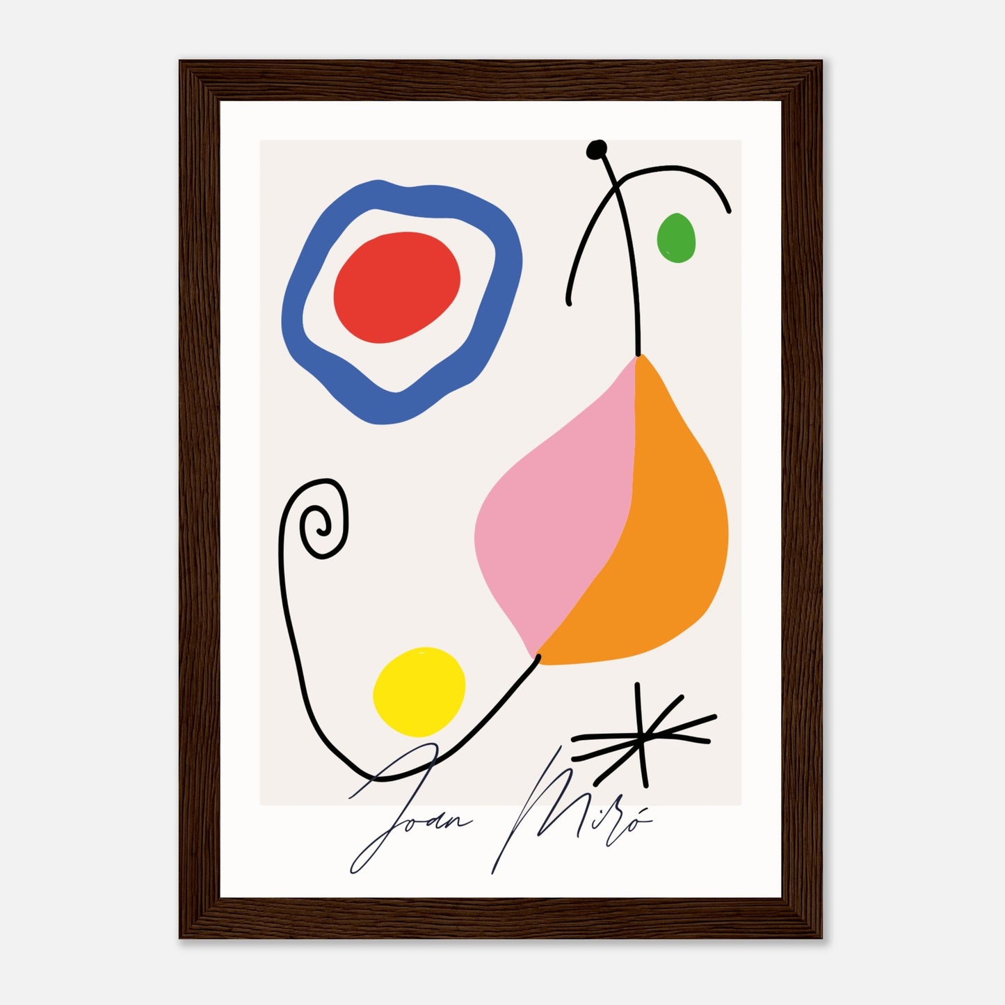 Joan Miró Kunstausstellung Minimalist III