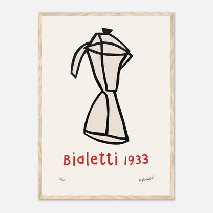 Bialetti 1933 par Klaas Gubbels, représentation originale