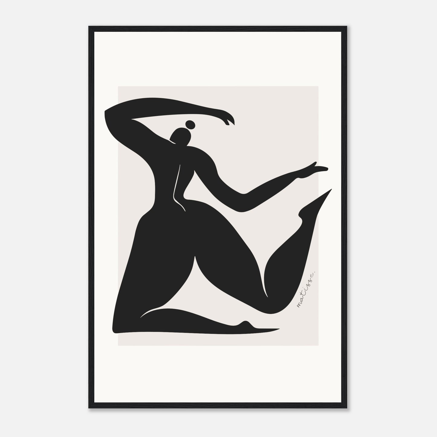 Henri Matisse Nu Noir Woman's Flight