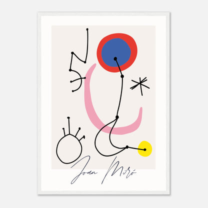 Joan Miró Kunstausstellung Minimalist V