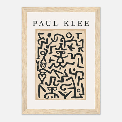 Paul Klee Comedians' Handbill