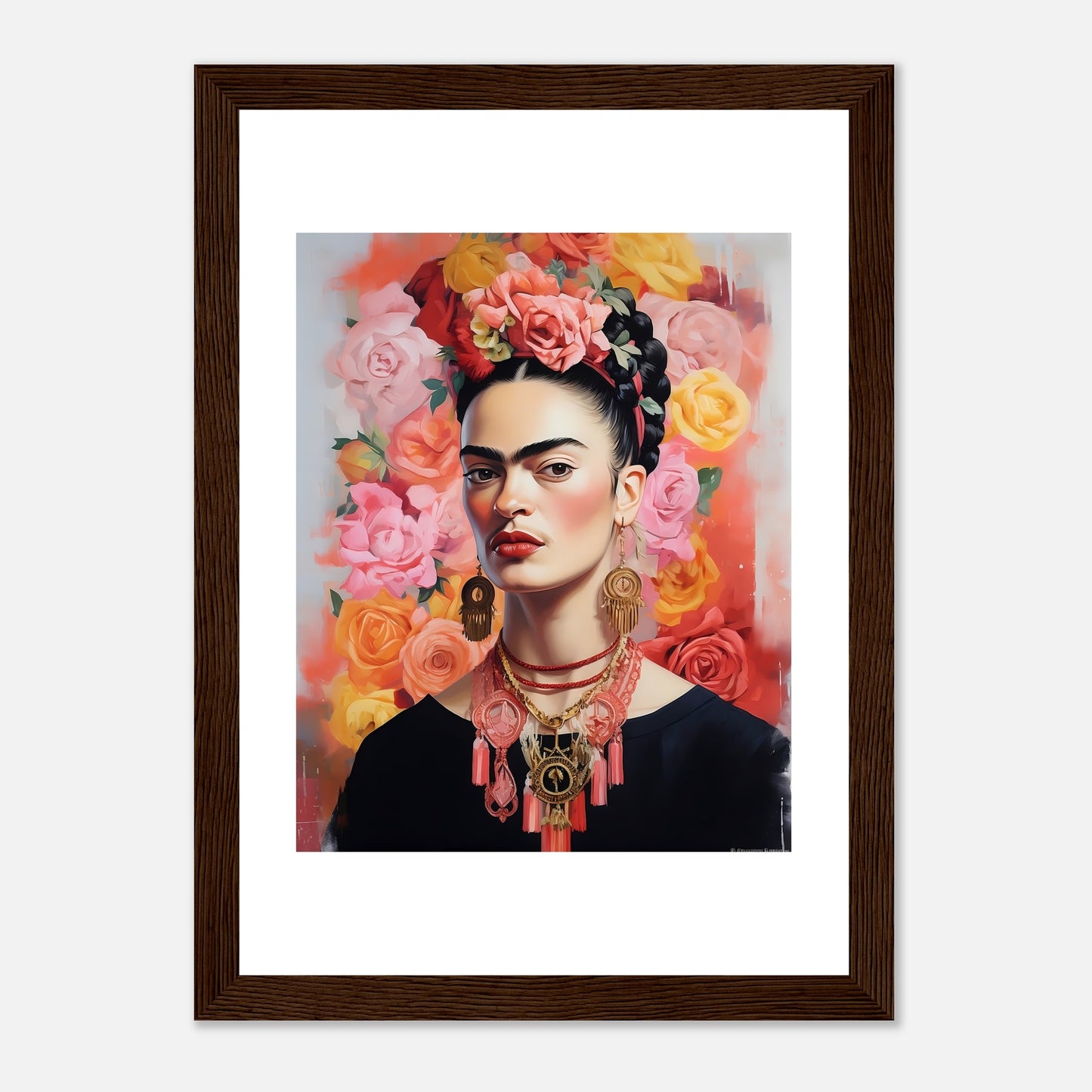 Mystical Reverie: Frida's Aura