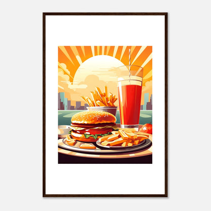 Retro-Häppchen: Cityscape Diner