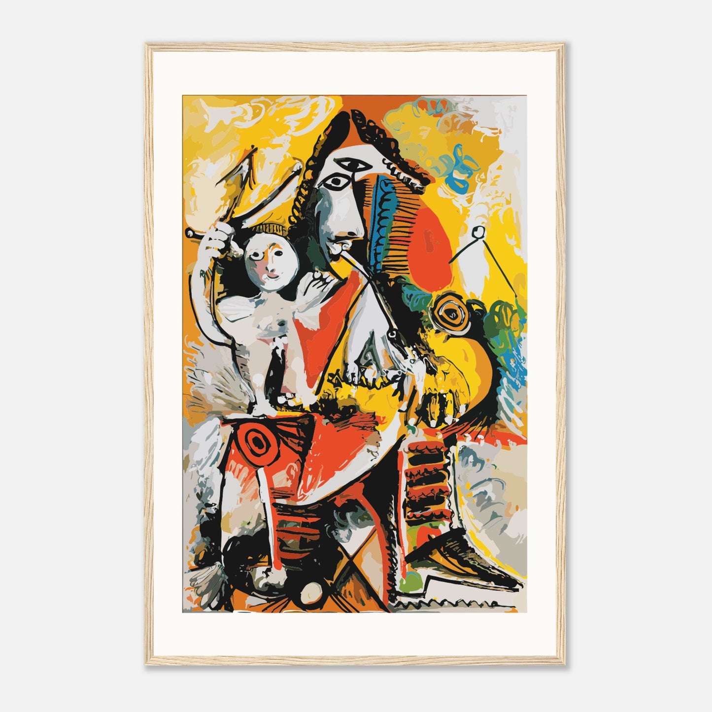 Pablo Picasso Mousquetaire et Cupidon