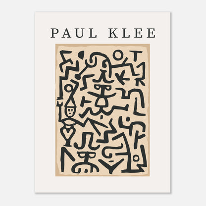 Paul Klee Komiker-Flugblatt 