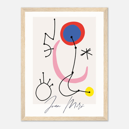 Joan Miró Kunstausstellung Minimalist V