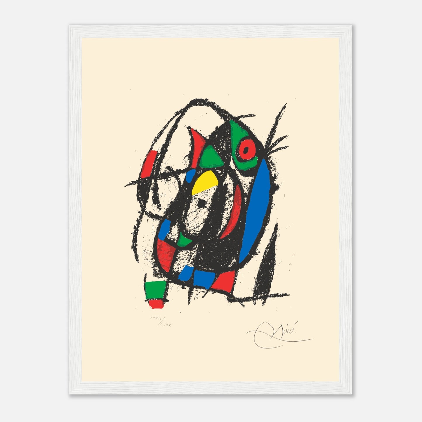 Joan Miró Planche V 1975