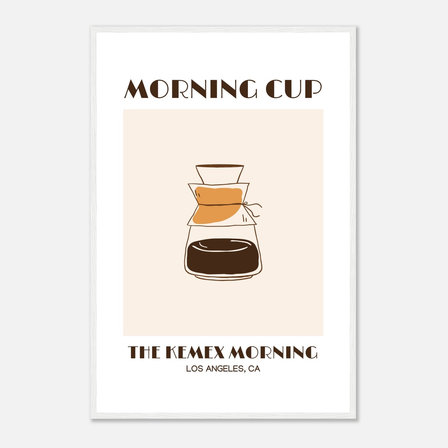 Morning cup: The Kemex morning coffee