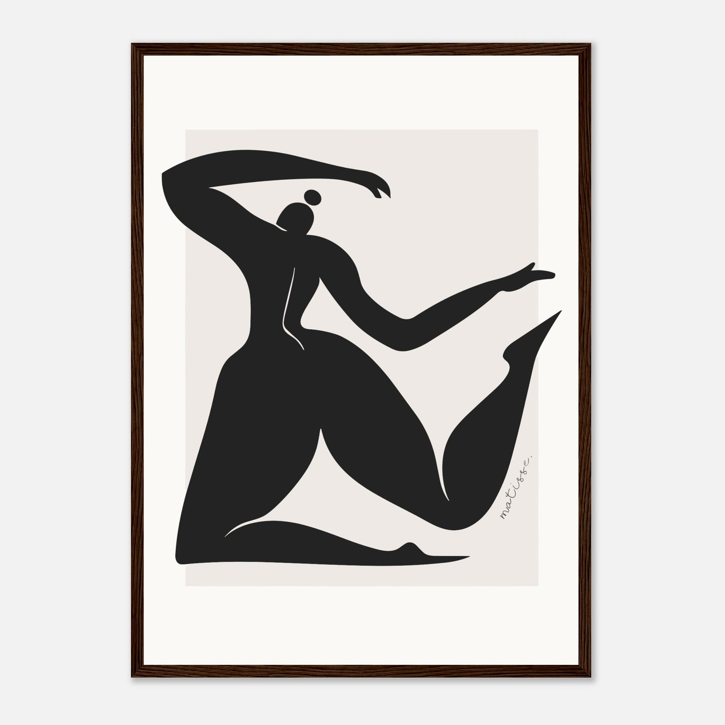 Henri Matisse Nu Noir Woman's Flight