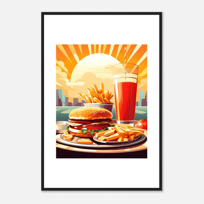 Retro-Häppchen: Cityscape Diner