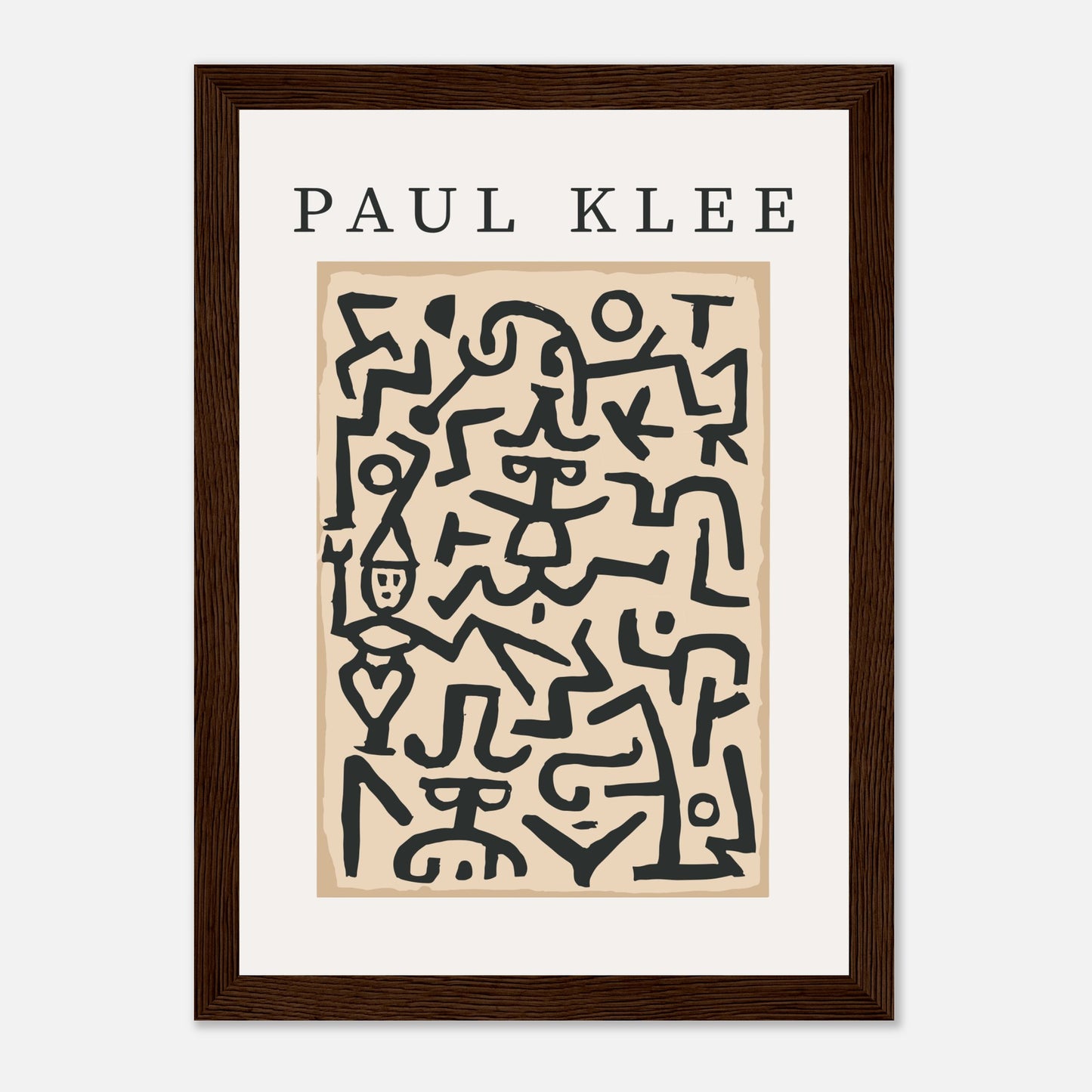 Paul Klee Comedians' Handbill