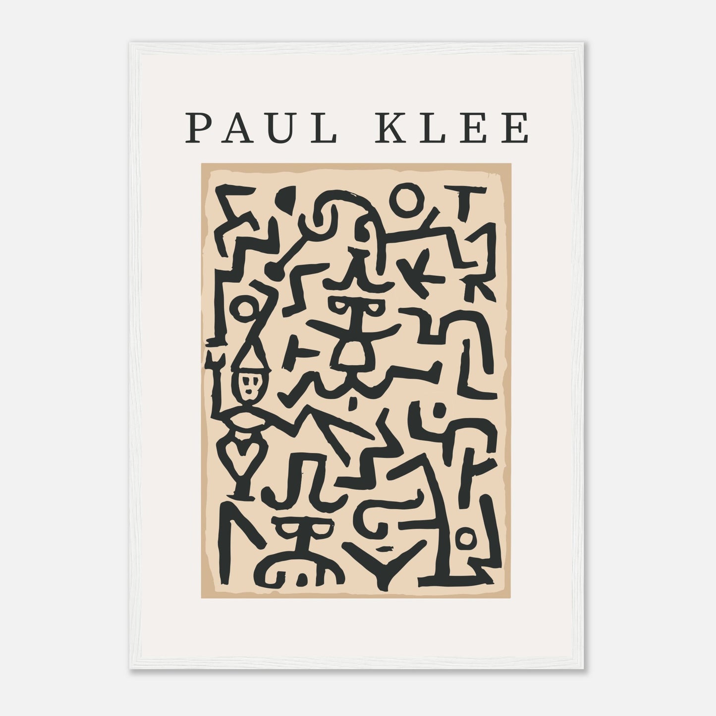 Paul Klee Komiker-Flugblatt 