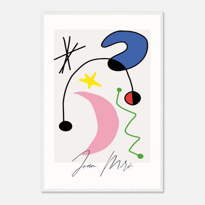 Joan Miró Art Exhibition Minimalist II