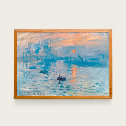 Claude Monet, Impression Sunrise, 1872