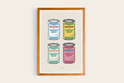 Banksy, Soup Can PopArt, 2005