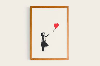 Banksy, Fille au ballon, 2004