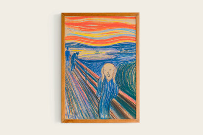 Edvard Munch, The Scream, Pastel, 1895