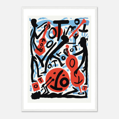 Le Jazz d'AR Penck, 1989