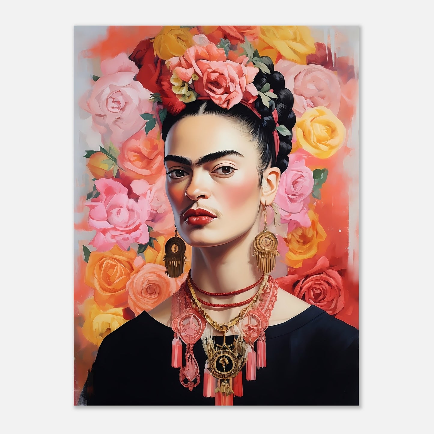 Mystical Reverie: Frida's Aura