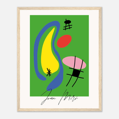 Joan Miró Kunstausstellung Minimalist VIII