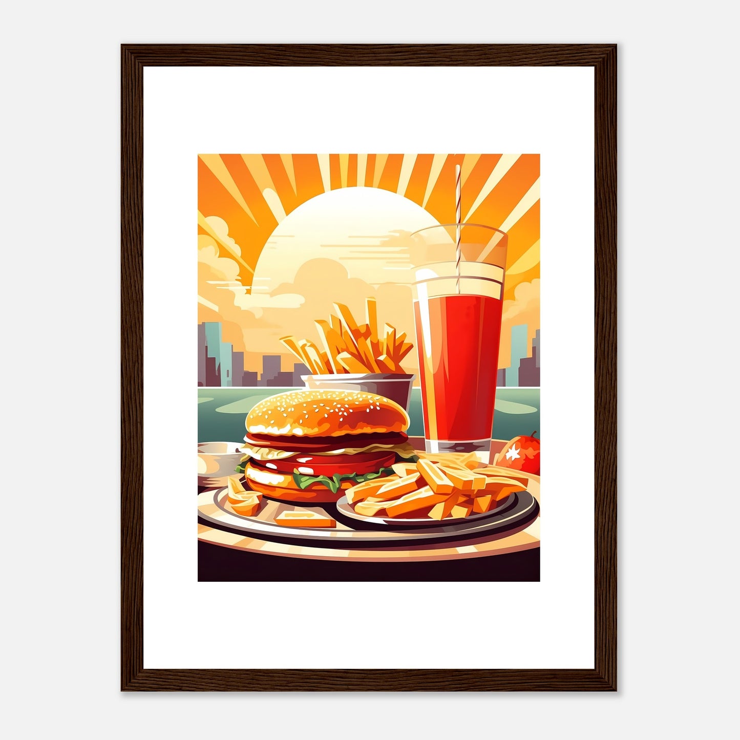 Retro-Häppchen: Cityscape Diner