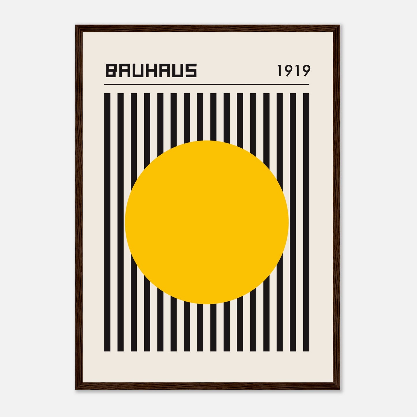 Bauhaus, O nascer do sol, 1919 