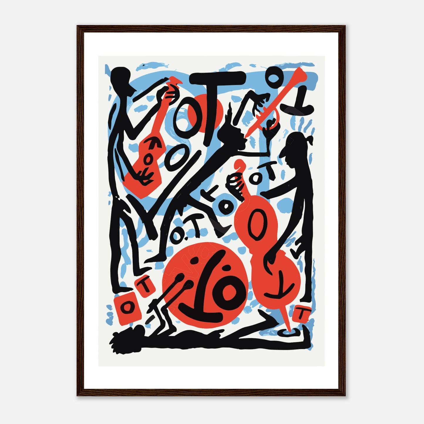 Le Jazz d'AR Penck, 1989