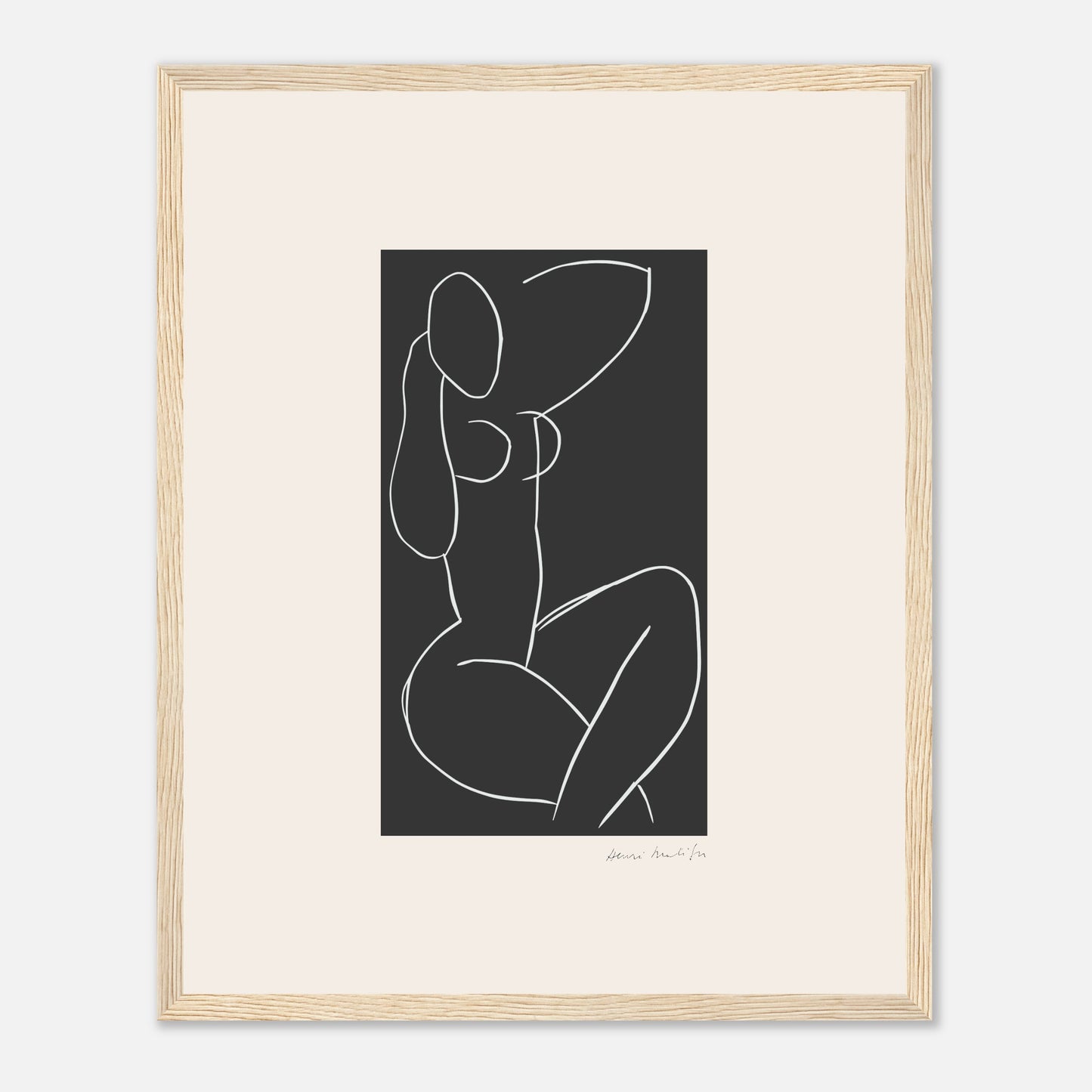 Henri Matisse Nu assis, les jambes croisées, 1995 