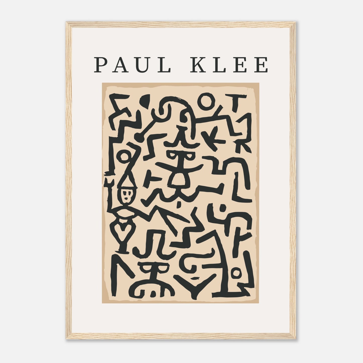 Paul Klee Komiker-Flugblatt 