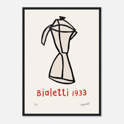 Bialetti 1933 par Klaas Gubbels, représentation originale