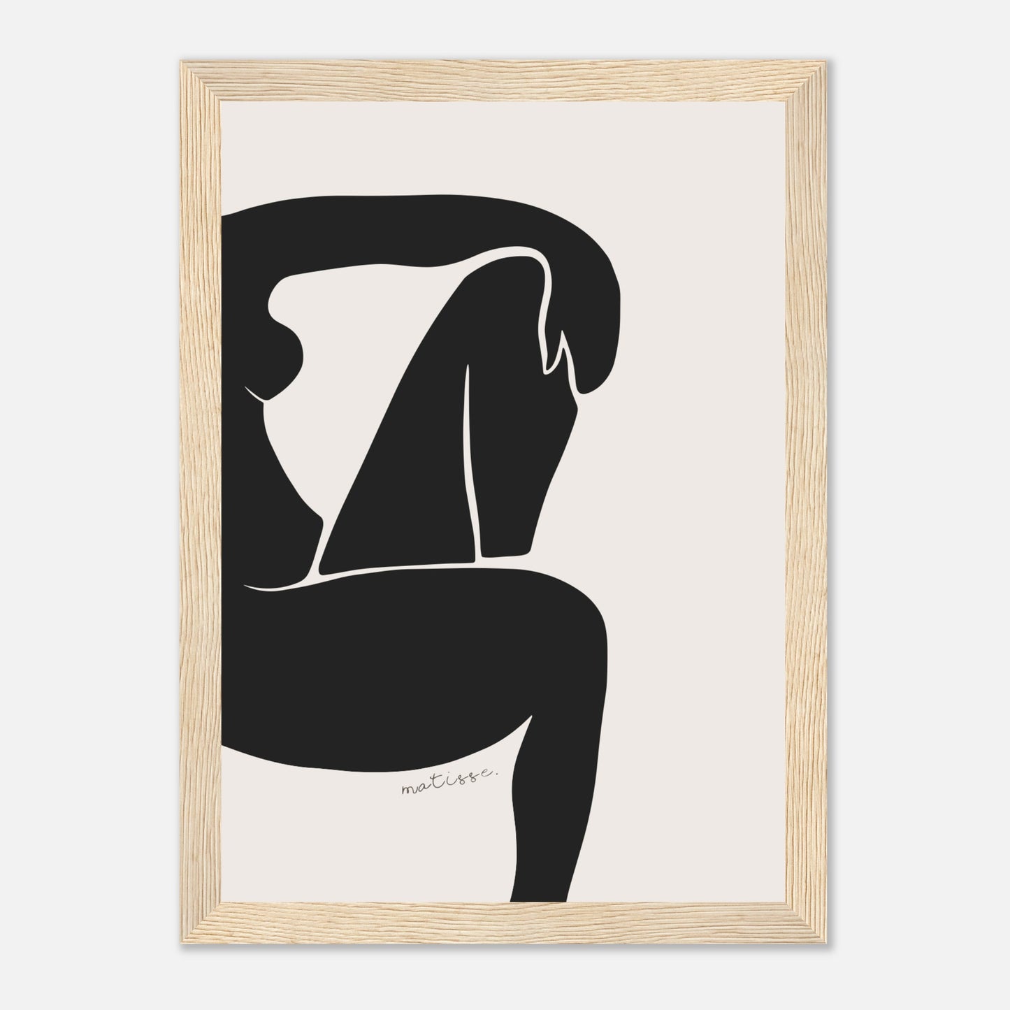 Henri Matisse Nu Noir Woman's Body