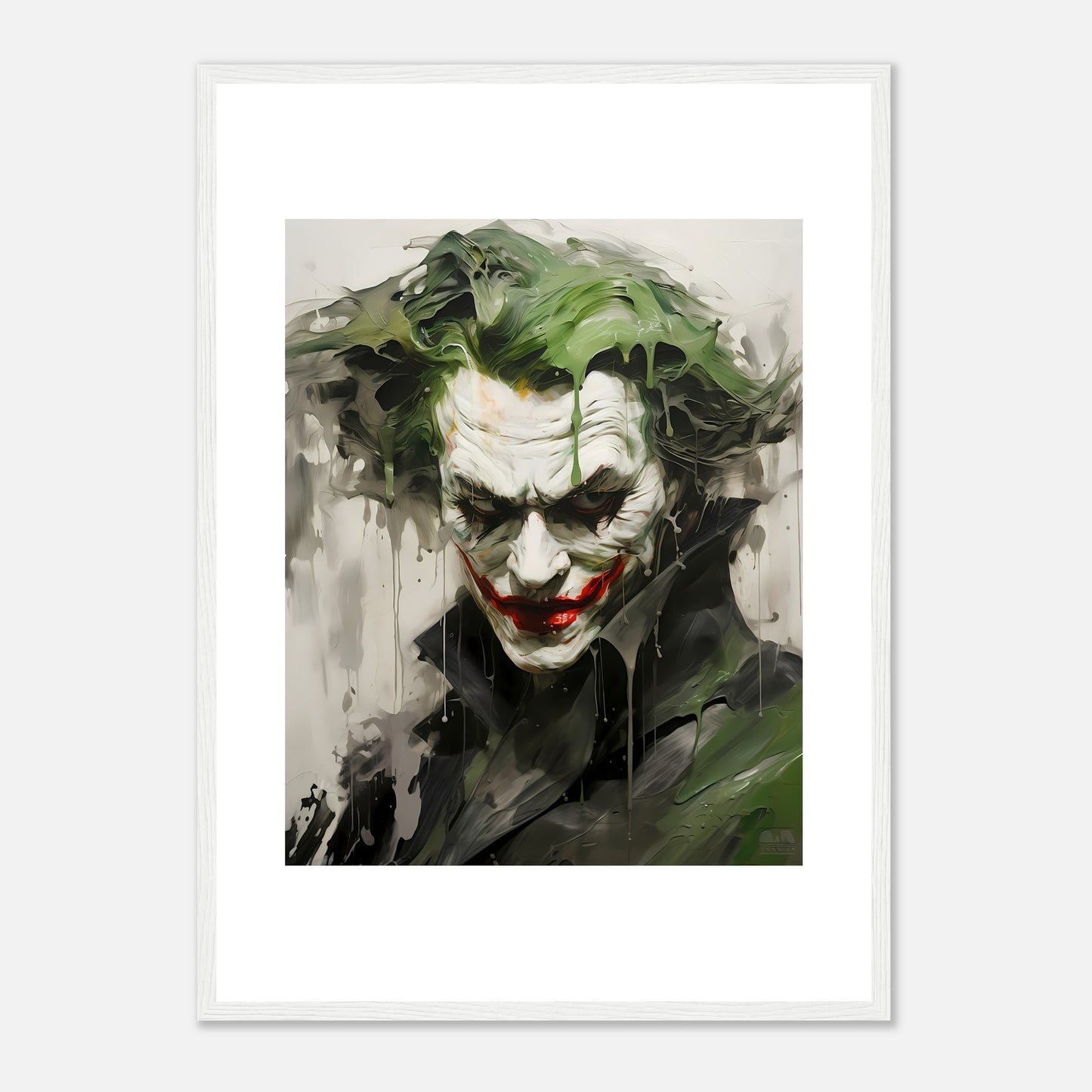 Chromatic Madness: The Joker's Canvas