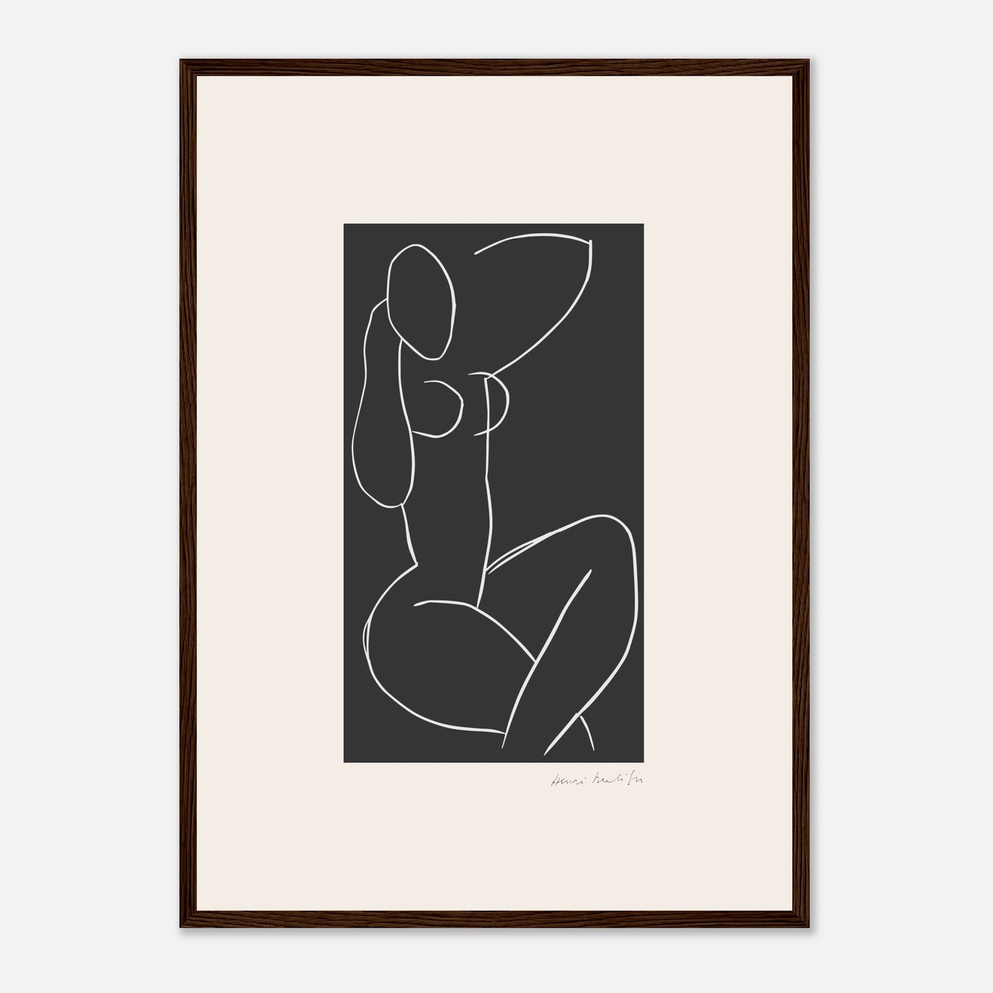 Henri Matisse Nu assis, les jambes croisées, 1995 