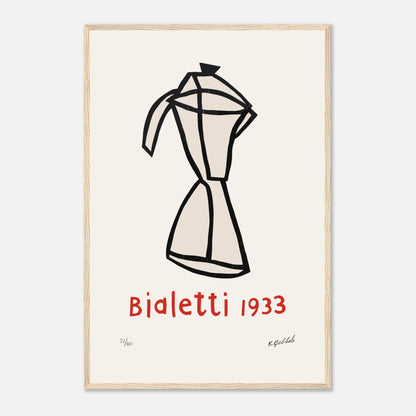 Bialetti 1933 von Klaas Gubbels, Originaldarstellung