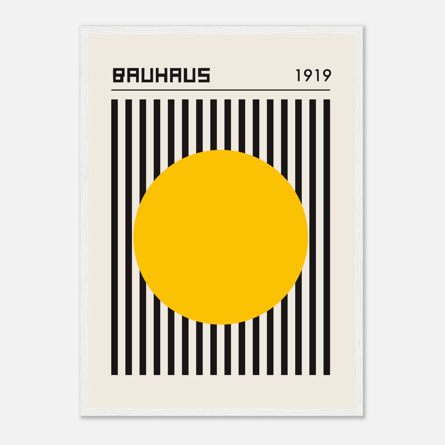 Bauhaus, Le lever du soleil, 1919 