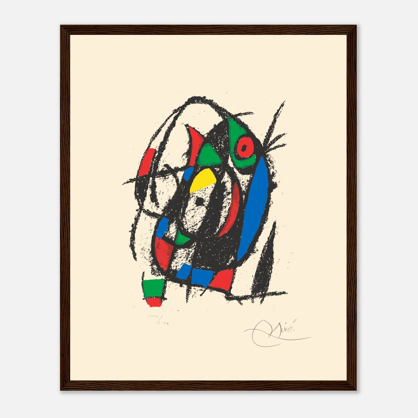 Joan Miró Planche V 1975