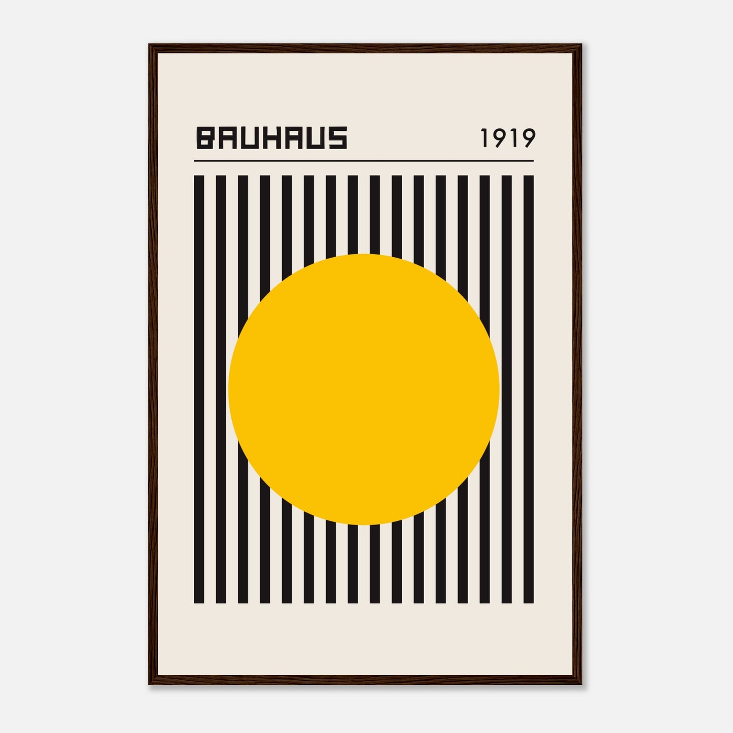 Bauhaus, O nascer do sol, 1919 