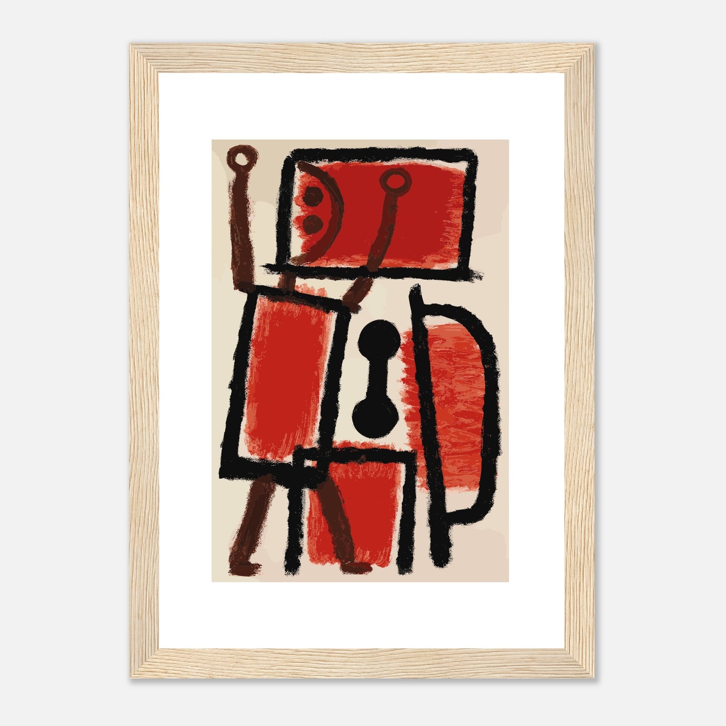 Paul Klee's Locksmith, 1940